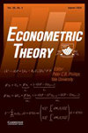 ECONOMETRIC THEORY雜志封面
